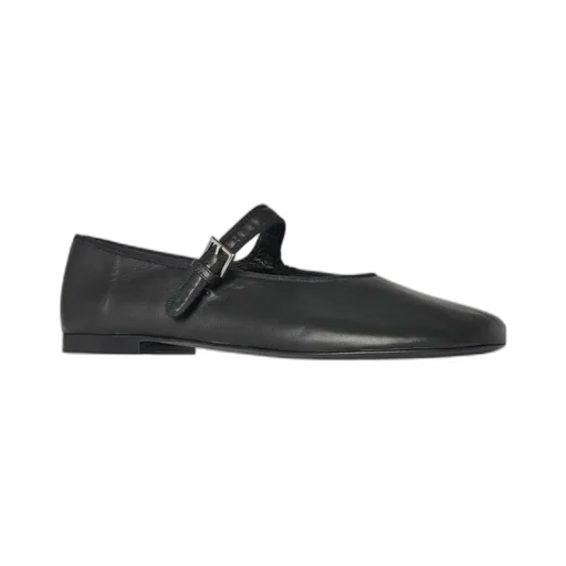 The Row Boheme Mj Round-Toe Flat Ballerina Shoes