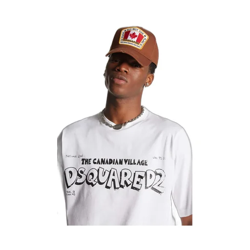 Dsquared2 Logo Printed Crewneck T-Shirt