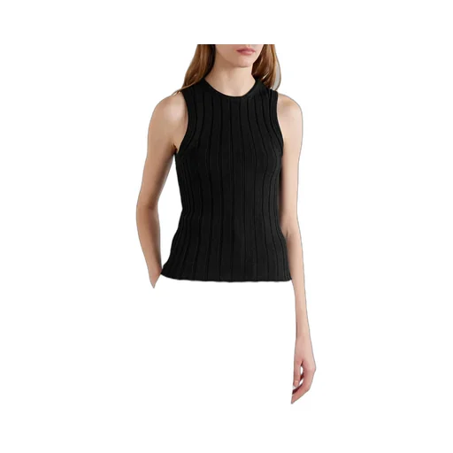 Sleeveless Knitted Vest