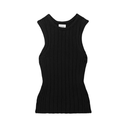 Sleeveless Knitted Vest