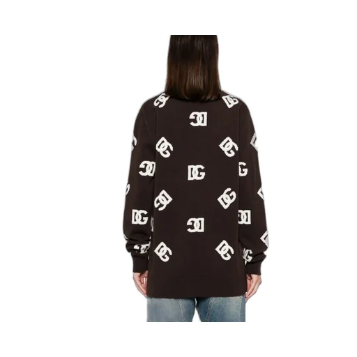 Dolce & Gabbana Dg Monogram V-Neck Cardigan