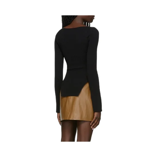 Khaite Maddy Knitted Long Sleeved Top