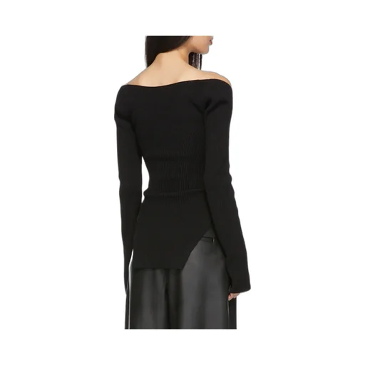 Khaite Maddy Knitted Long Sleeved Top