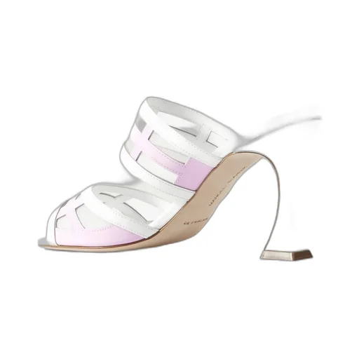 Open-Toed High-Heeled Sandals