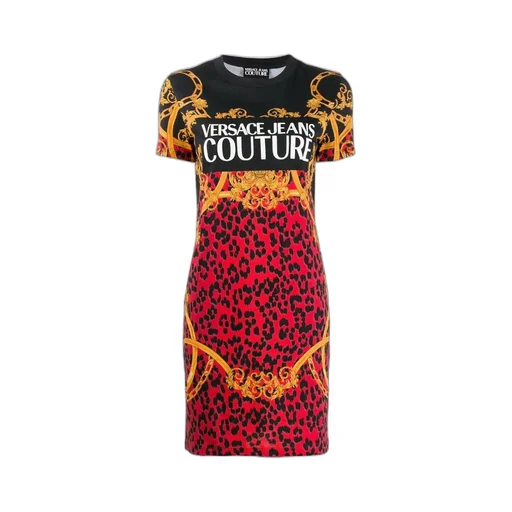 Leopard Print T-Shirt Dress