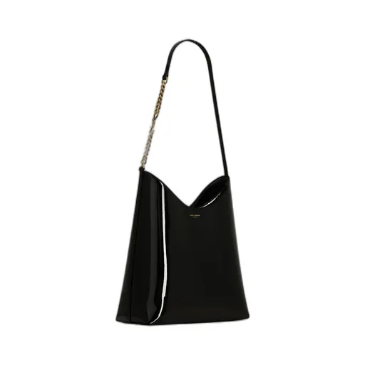 Saint Laurent Rendez-Vous Logo Detailed Shoulder Bag