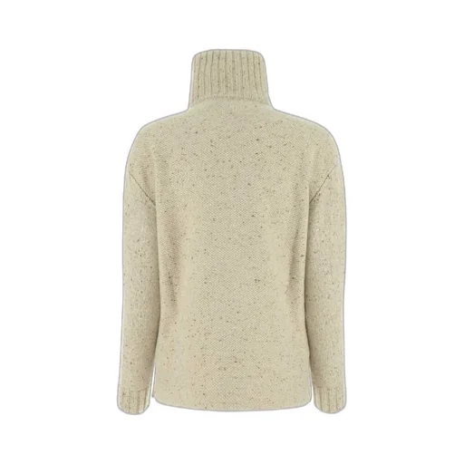 Semi-Zipper Cashmere Sweater