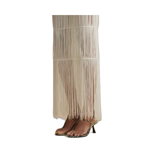 The Cedar Fringed Knitted Dress