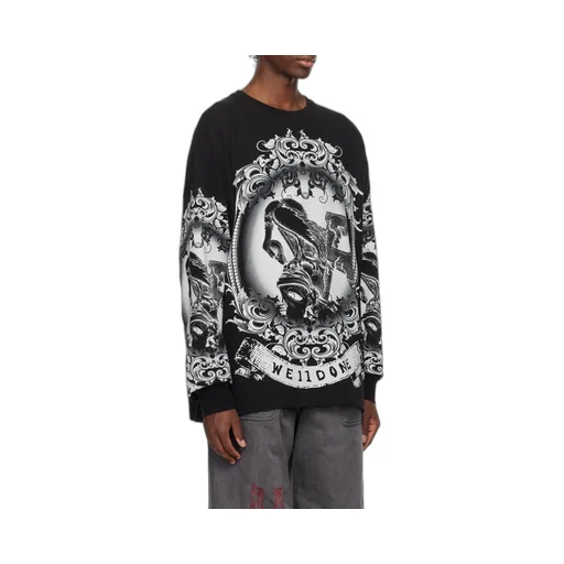 Printed Long-Sleeved T-Shirt