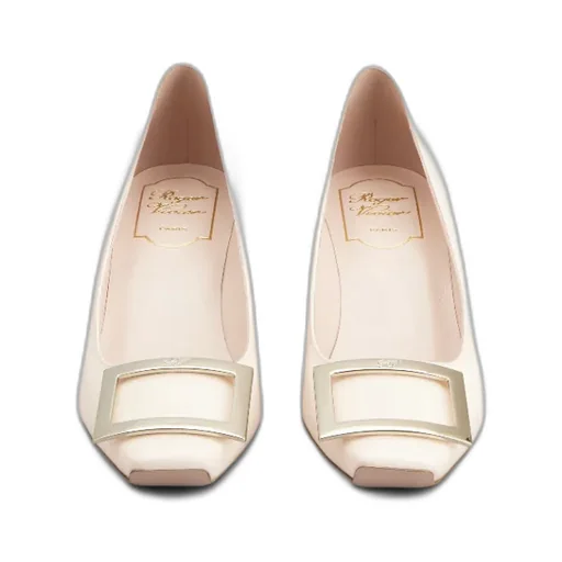 Roger Vivier Trompette Embellished Buckle Pumps