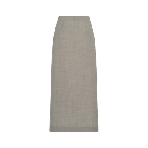 Ankle Straight Half Skirt