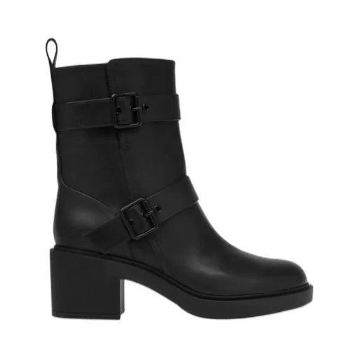 Buckle Short Boots