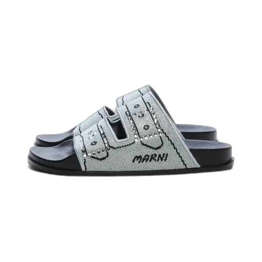 Jacquard Logo Flip-Flops