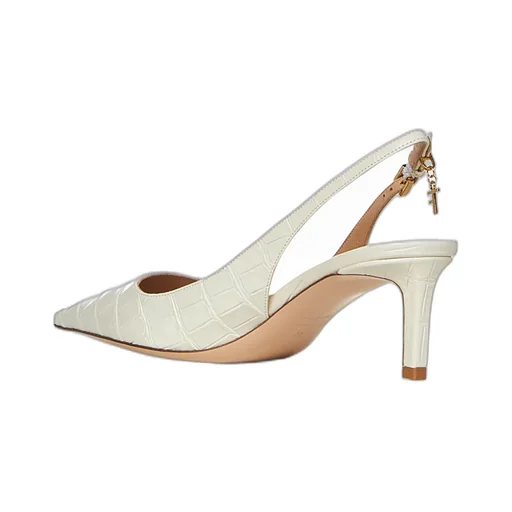 Tom Ford Angelina Embossed Slingback Pumps