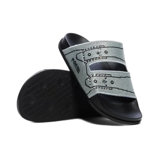 Jacquard Logo Flip-Flops