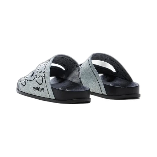 Jacquard Logo Flip-Flops