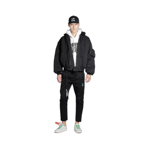 Graphic Print Logo Hoodie