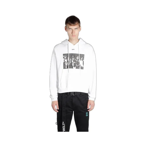 Graphic Print Logo Hoodie