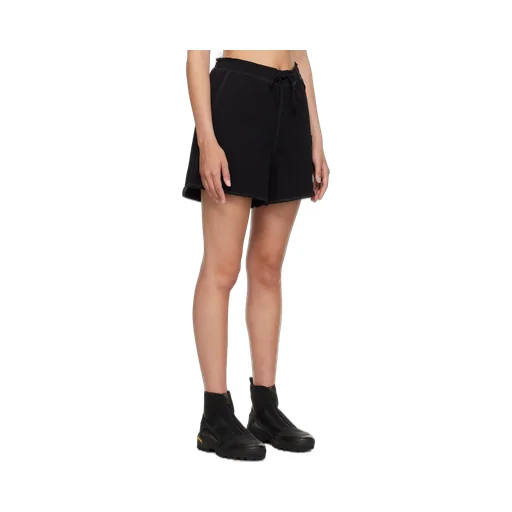 Ganni Logo-Embroidered Drawstring Shorts