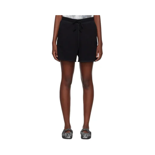 Ganni Logo-Embroidered Drawstring Shorts