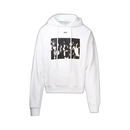 Graphic Print Logo Hoodie
