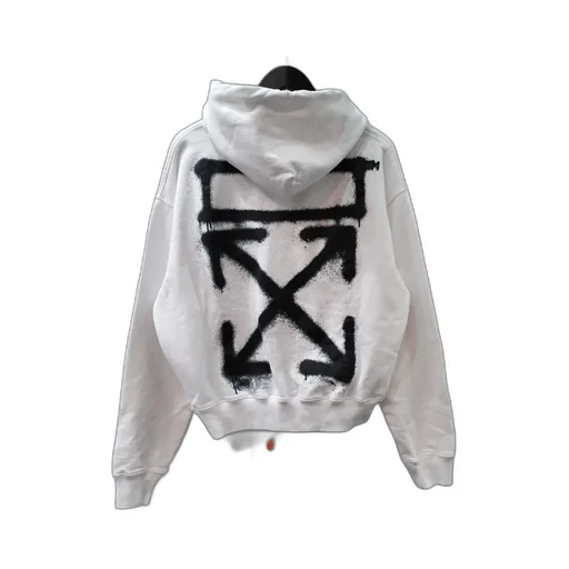 Graphic Print Logo Hoodie