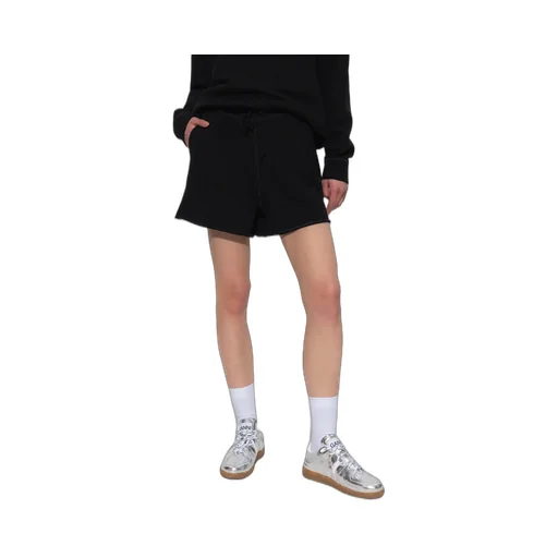 Ganni Logo-Embroidered Drawstring Shorts