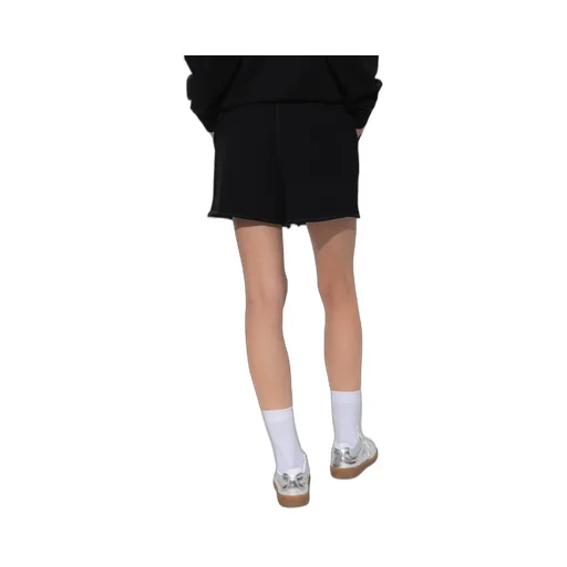 Ganni Logo-Embroidered Drawstring Shorts
