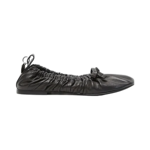 Leather Ballerina Shoes