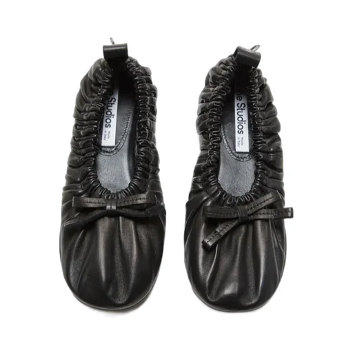 Leather Ballerina Shoes