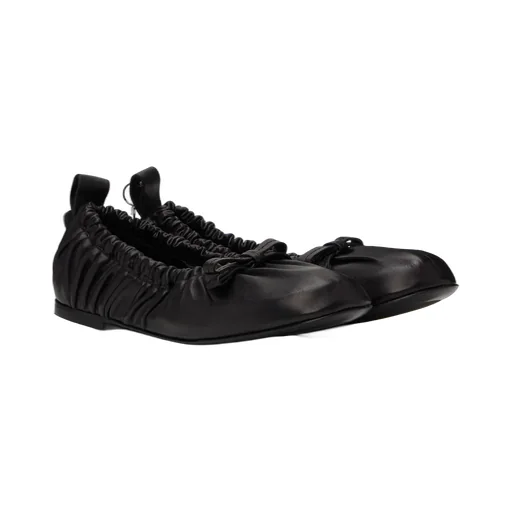 Leather Ballerina Shoes