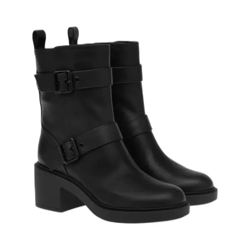 Buckle Short Boots