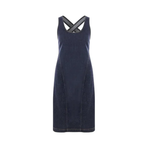AlaÏA Sculpting Denim Dress