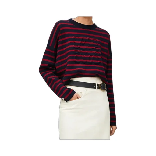 Loewe Striped Cropped Jumper