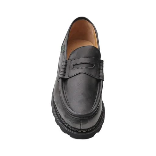 Black Logo Casual Business Shoes