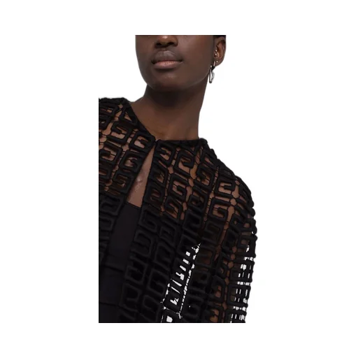 4G Guipure Cardigan Jacket