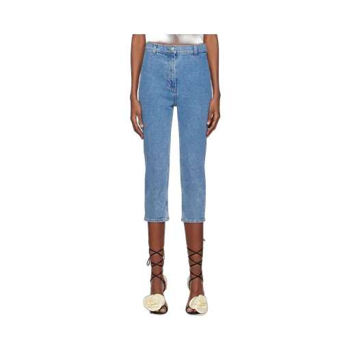 Magda Butrym Knee Length Slim-Fit Jeans