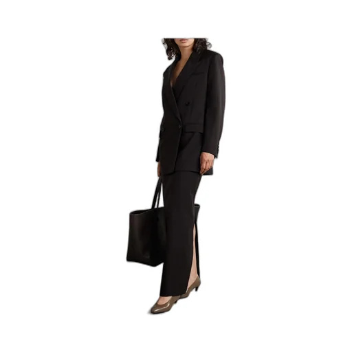 Bartelle Wool Extra-Long Skirt