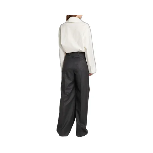 Roan High-Waist Wide-Leg Trousers