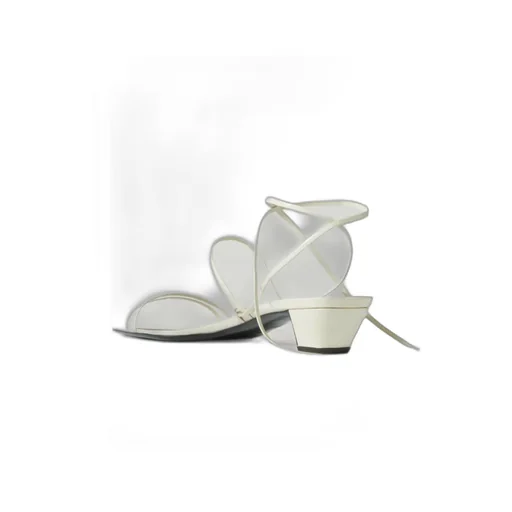 Graphic High-Heeled Sandals