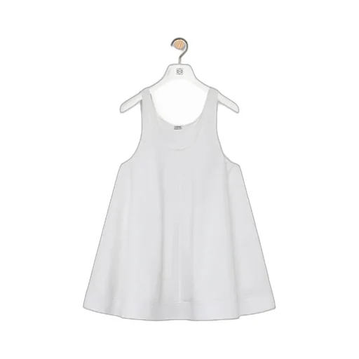 Trapeze Dress In Cotton