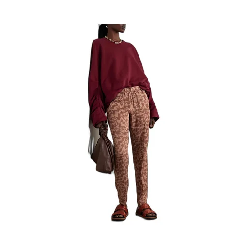 Patterned Casual Pants