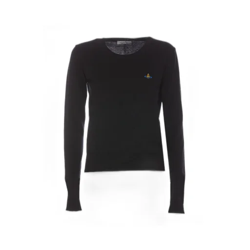 Vivienne Westwood Orb Embroidered Knitted Jumper
