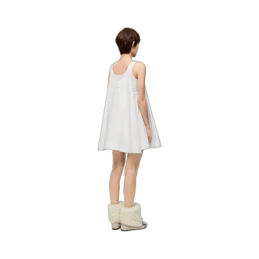 Trapeze Dress In Cotton