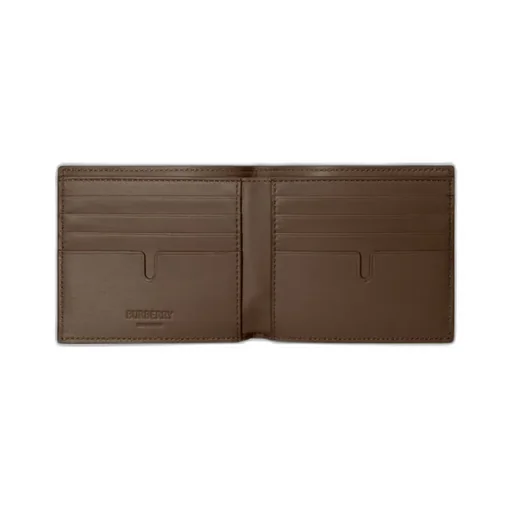 Burberry Check Printed Bifold Wallet