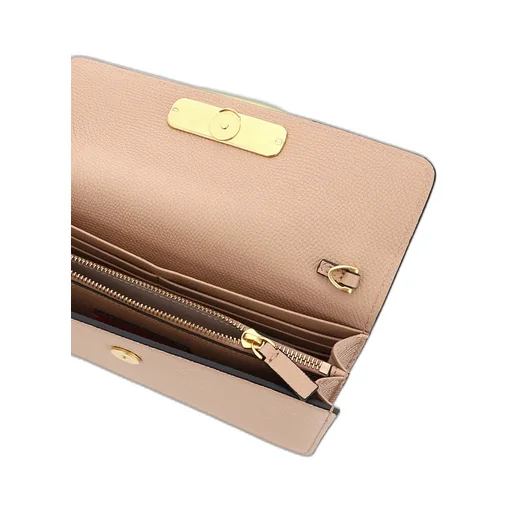 Valentino Vlogo Signature Foldover Top Clutch Bag