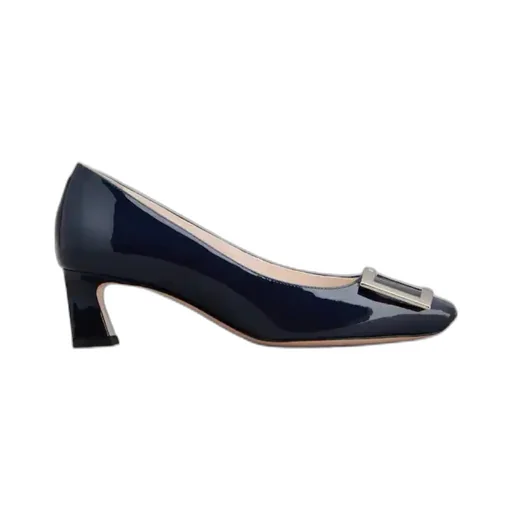 Roger Vivier Trompette Embellished Buckle Pumps