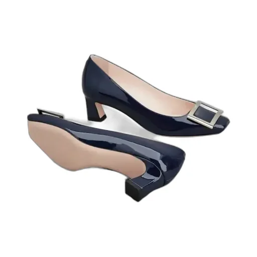 Roger Vivier Trompette Embellished Buckle Pumps