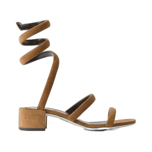 Round-Headed High-Heeled Sandals