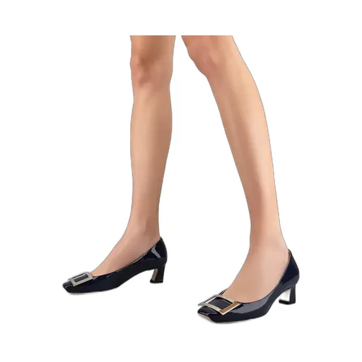 Roger Vivier Trompette Embellished Buckle Pumps